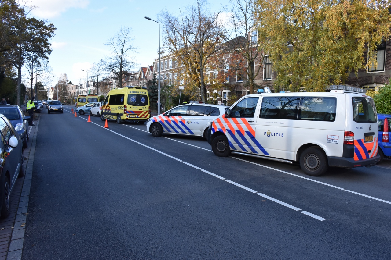 Meerdere gewonden bij aanrijding op Rijnsburgerweg