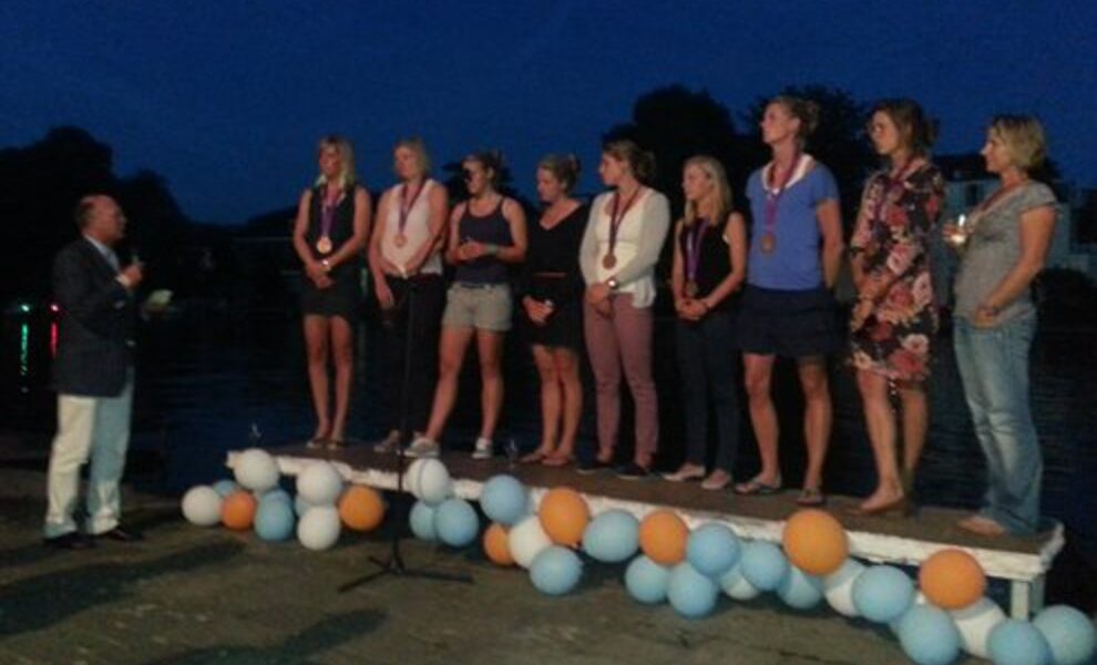 Jacobine Veenhoven gehuldigd bij Njord Sleutelstad