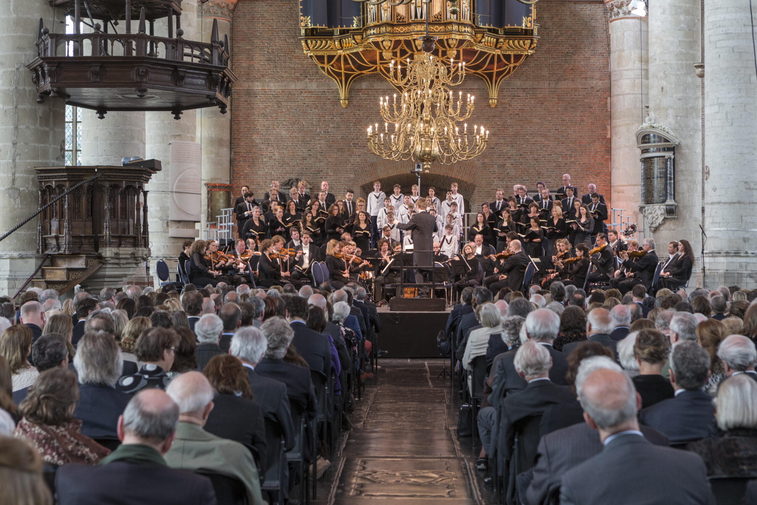 Matthäus Passion in uitverkochte Pieterskerk Sleutelstad