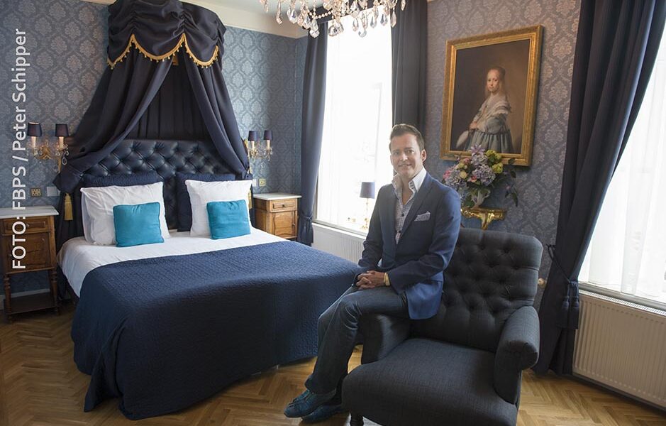 Hakketak, Francine sprak Lorenzo van Beek van Boutique Hotels Leiden |  Sleutelstad