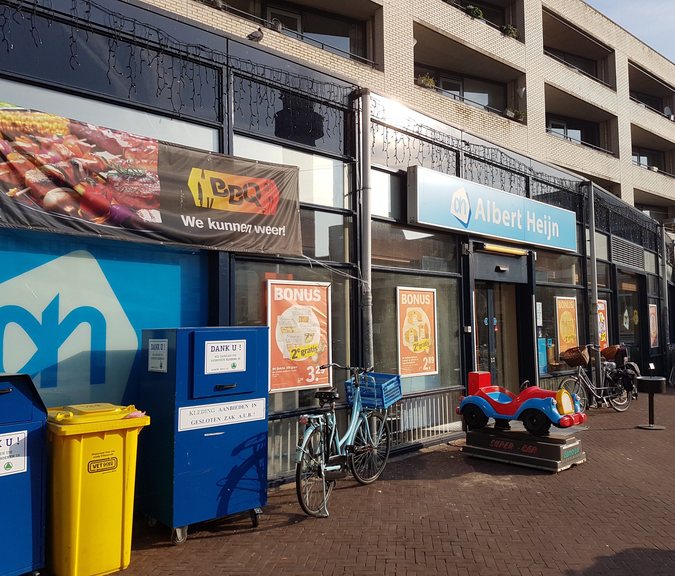 Albert Heijn Kooilaan steeds leger door stop op bevoorrading