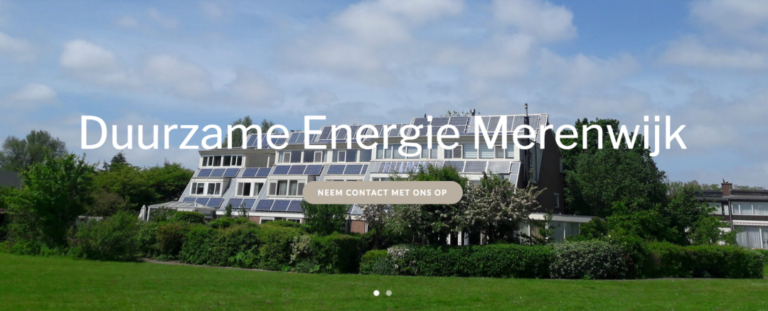 Bewoners Merenwijk aan de slag met duurzame energie