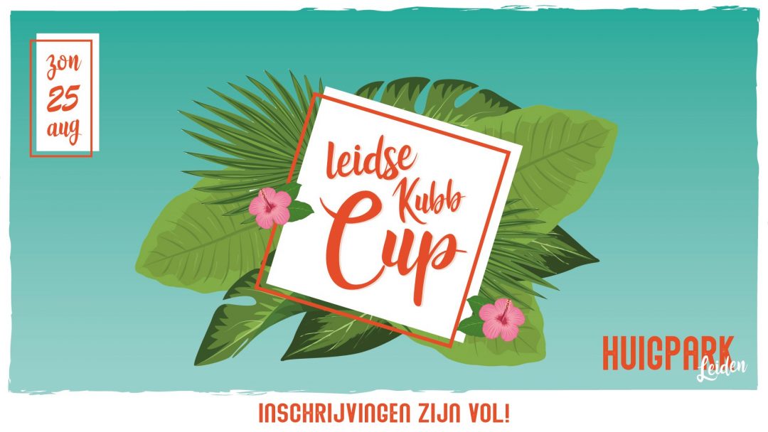 Veel animo voor eerste editie Leidse Kubb Cup in Huigpark