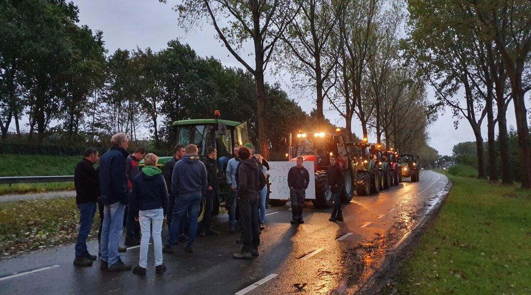 Ook Zoeterwoudse boeren trekken vandaag naar Den Haag
