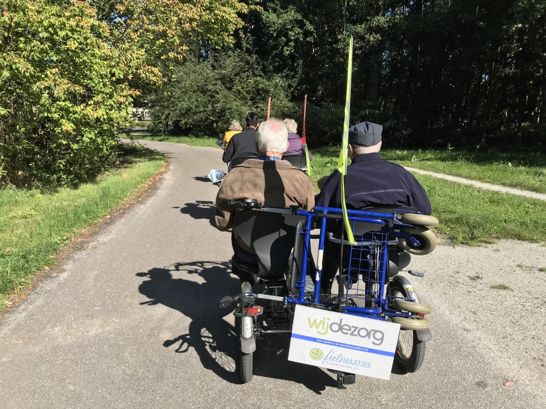 Nieuwe coördinatoren fietsmaatjes Zoeterwoude Rijndijk