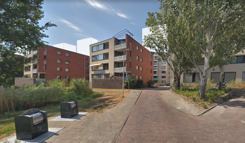 Zicht op nieuwbouw vanaf de Maredijk