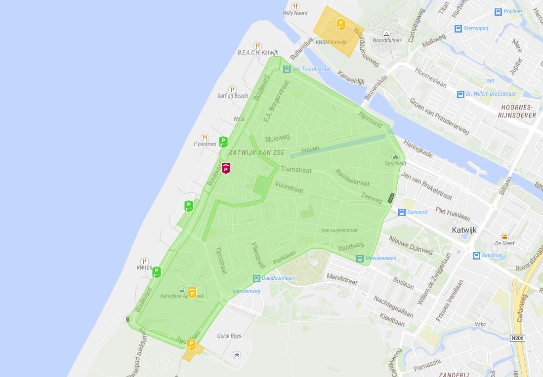 Parkeren Katwijk