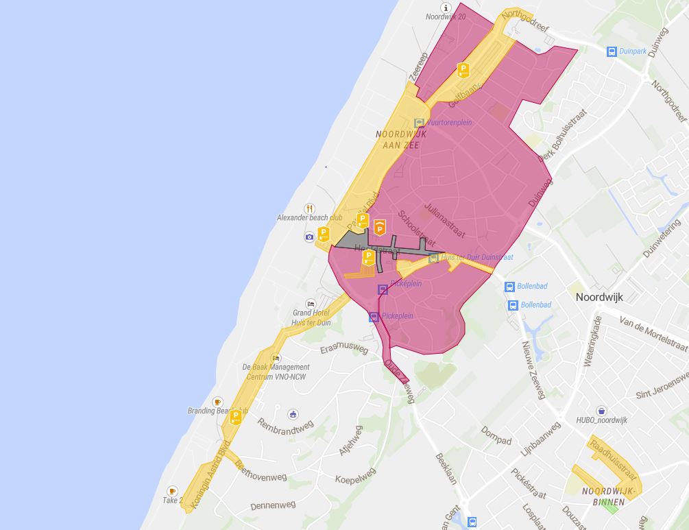 Parkeren Noordwijk