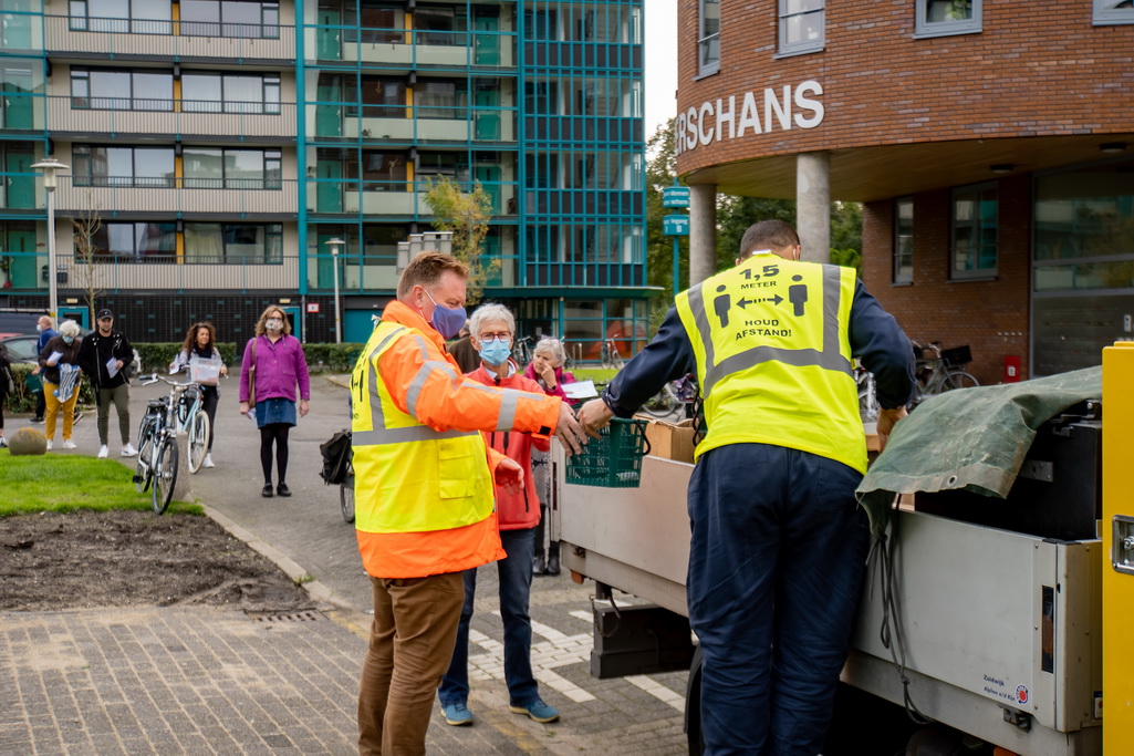 Flatbewoners Leiderdorp Krijgen Kleine Bakjes Voor Groenafval | Sleutelstad