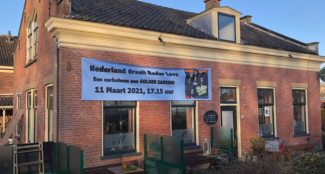 Eerbetoon Golden Earring bij Café De Meester in Zoeterwoude live op Sleutelstad