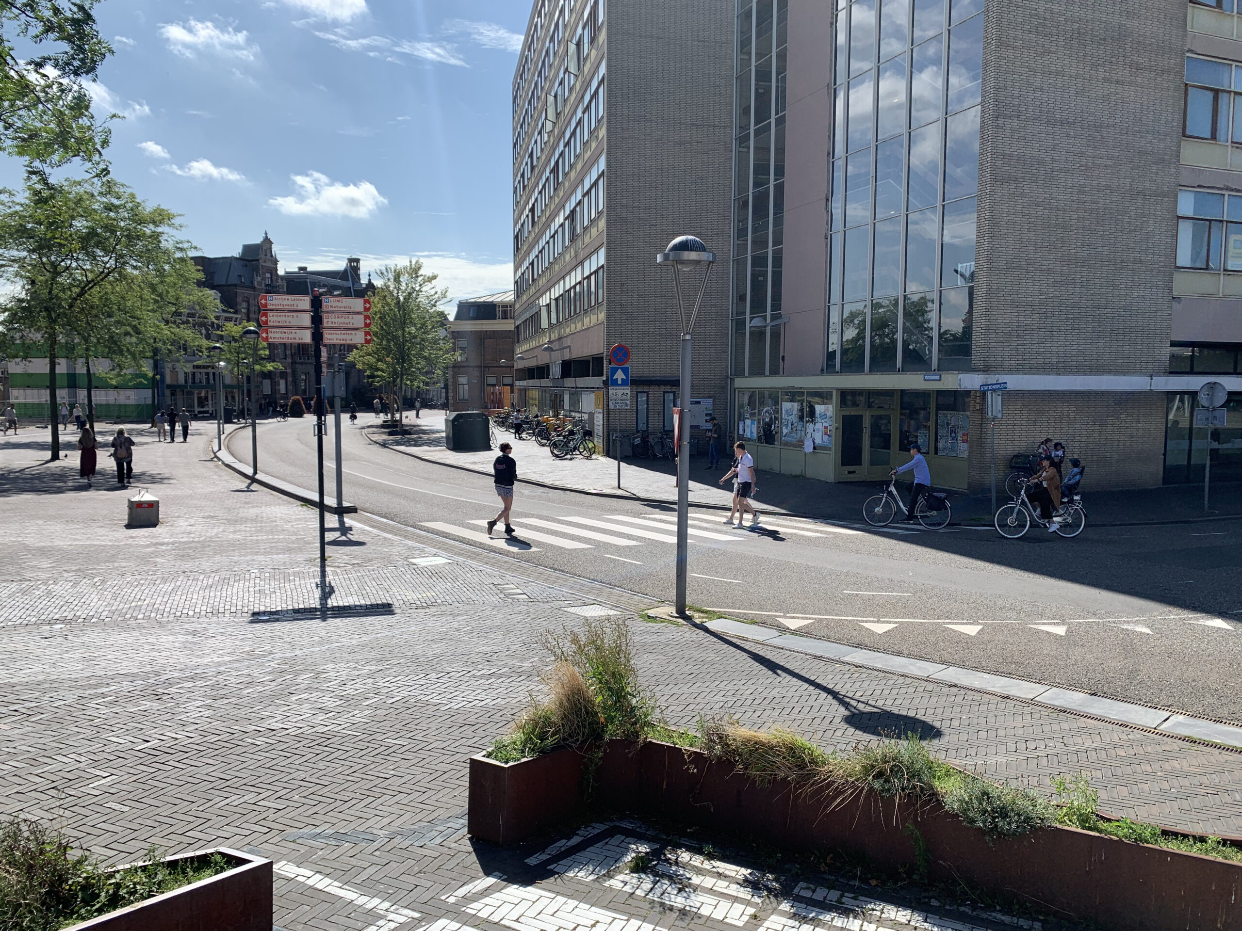 Dit gedeelte ligt straks binnen de bouwplaats