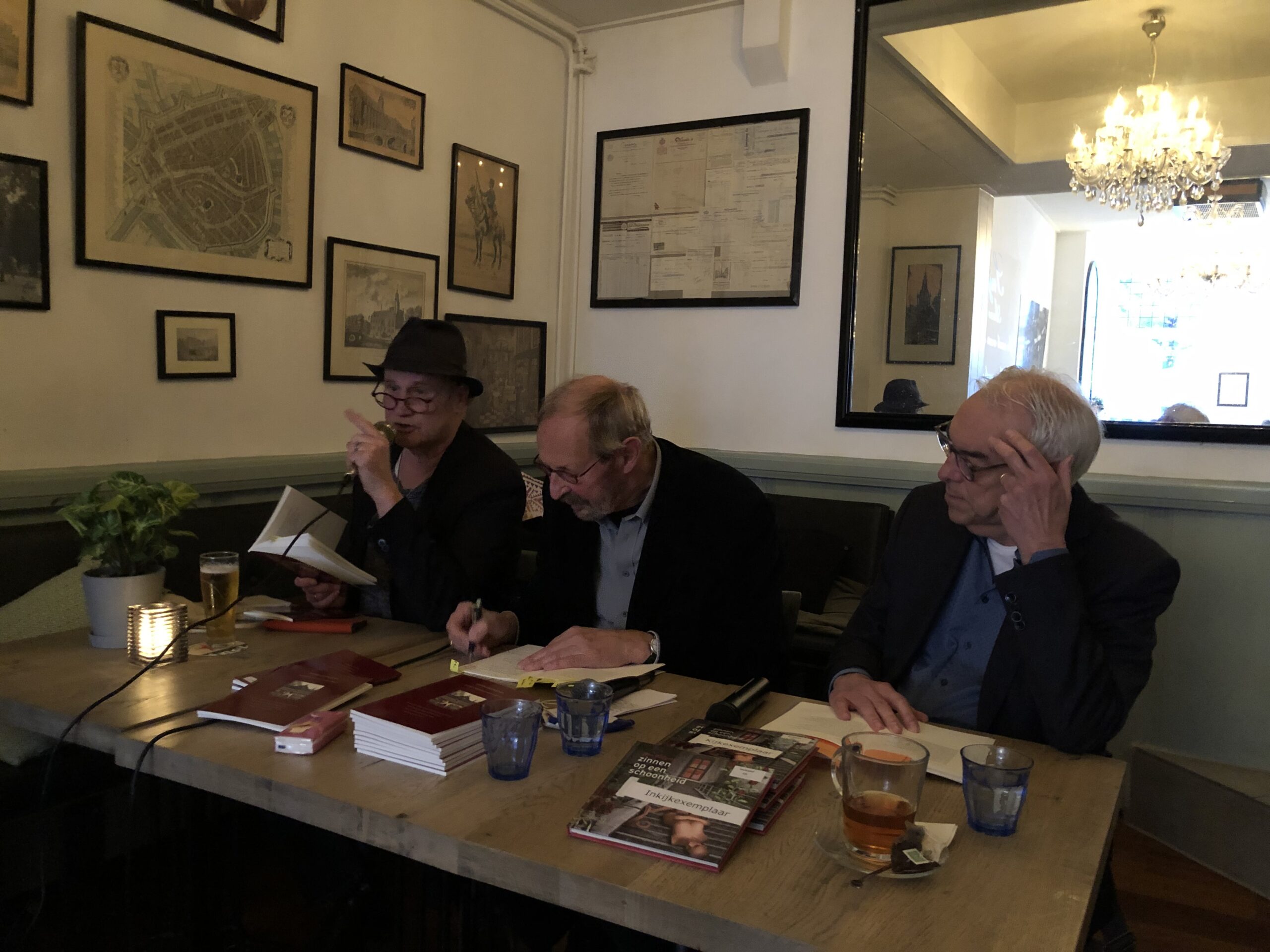 vnlr: Jaap Montagne, Hans van der Veen en Han Ruijgrok