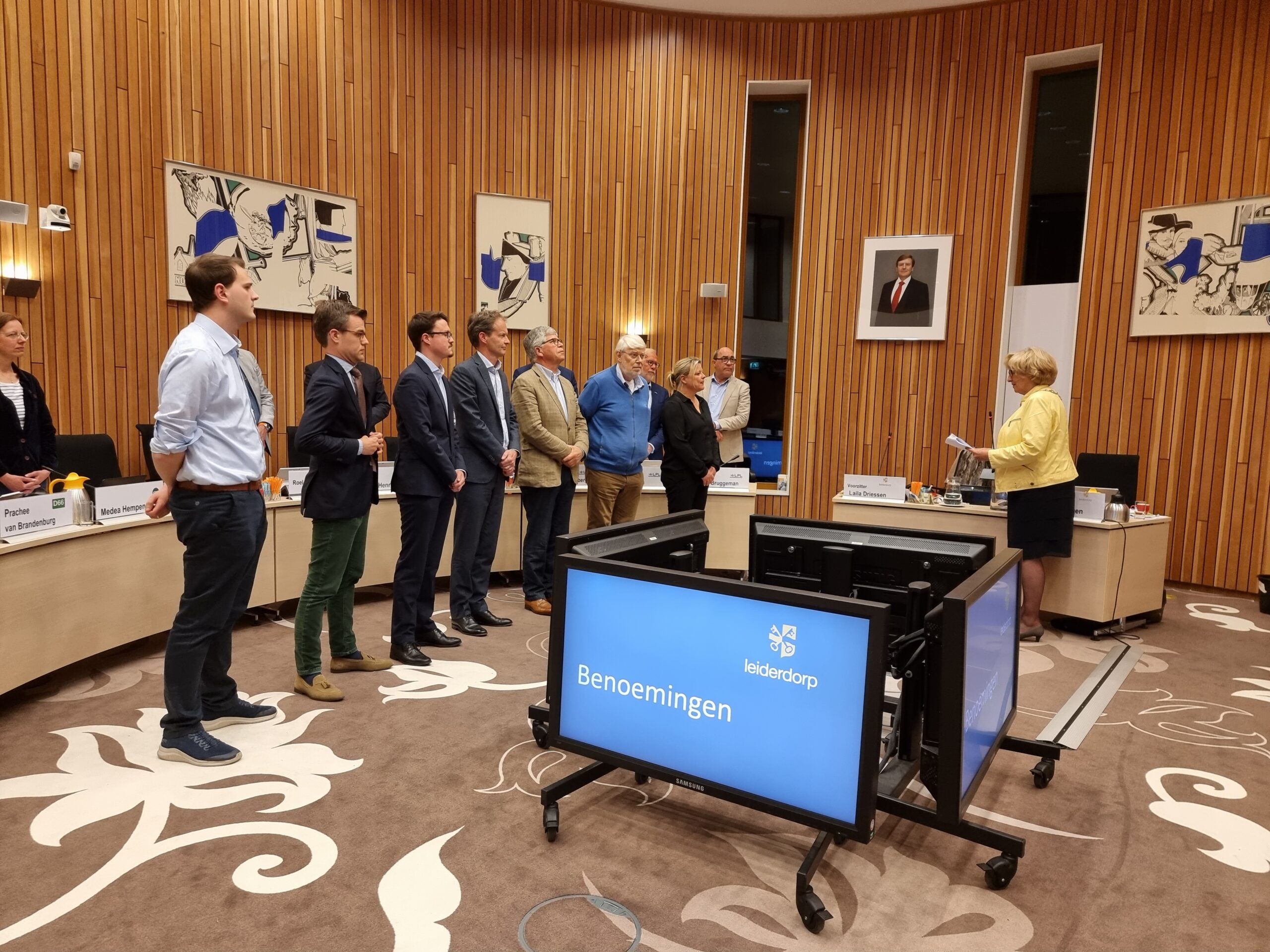 Benoeming van de burgerraadsleden