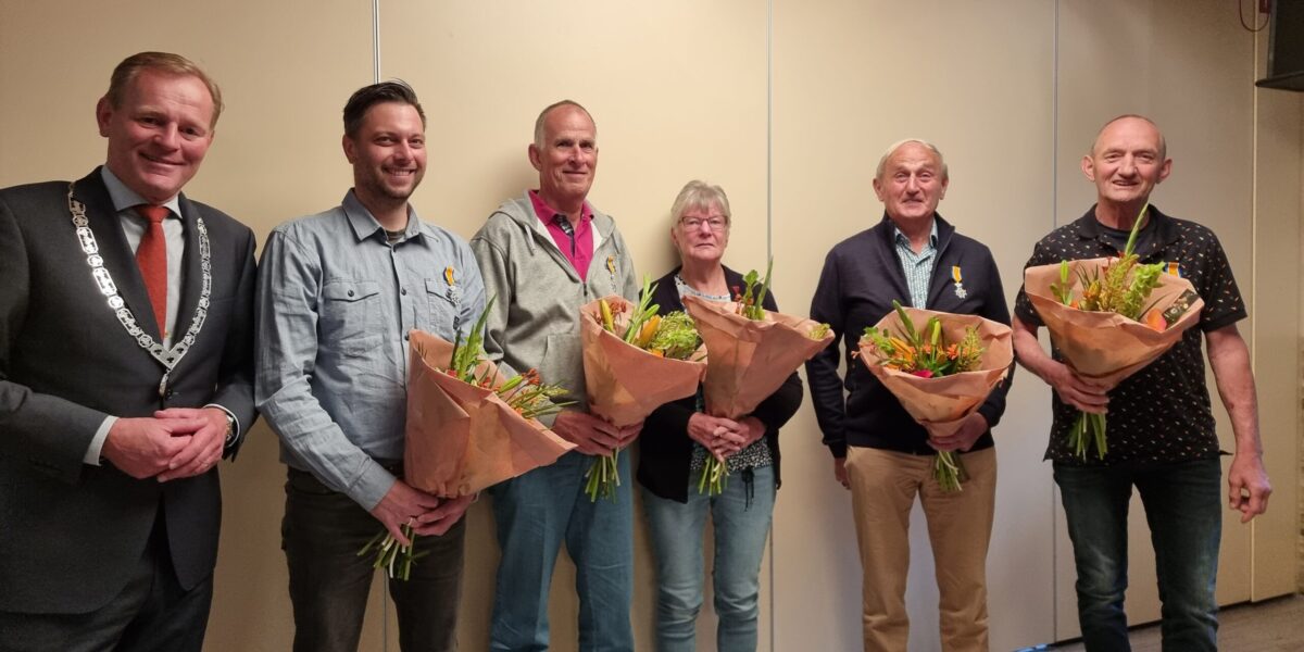 Het regent weer lintjes in Zoeterwoude