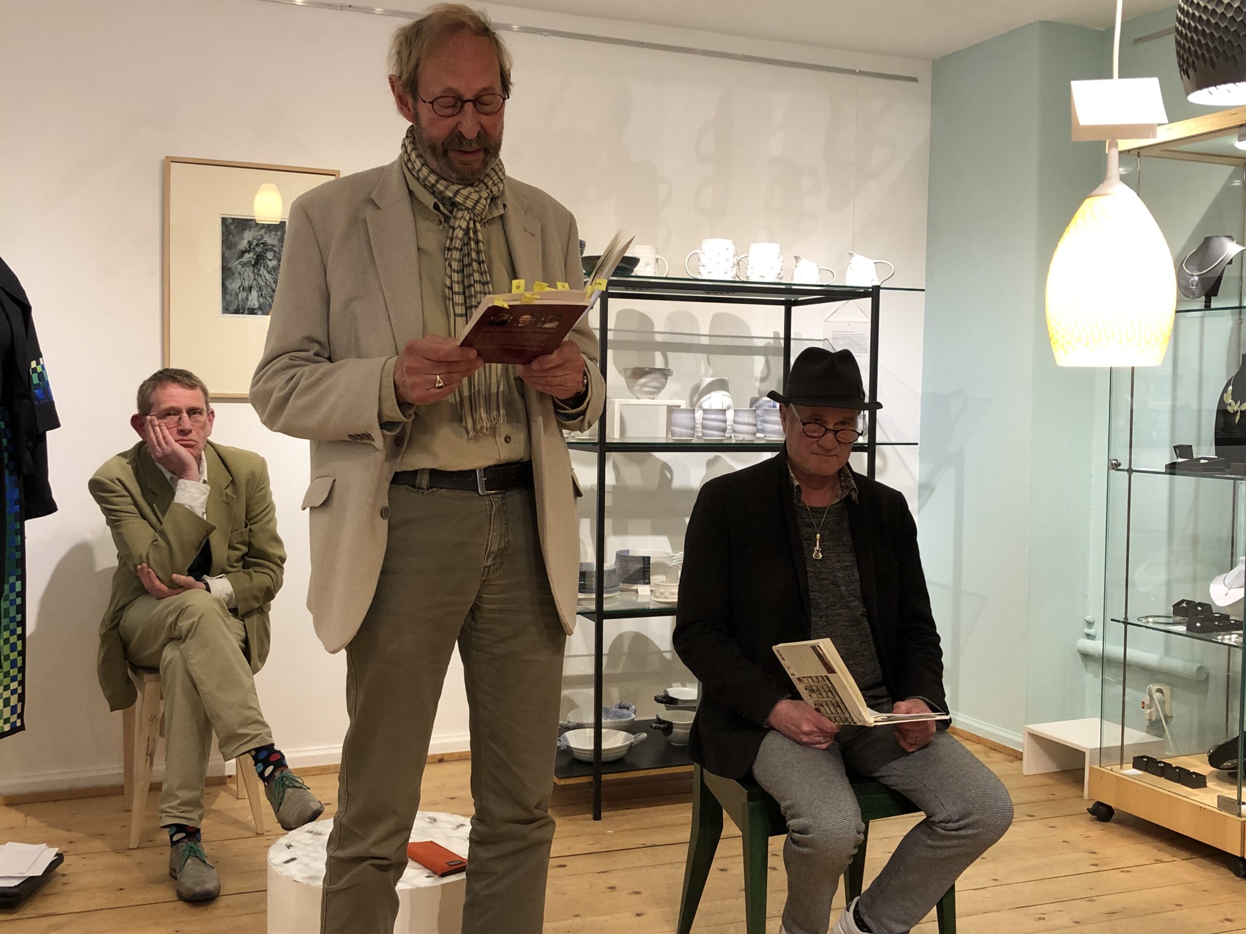 Hans van der Veen en Jaap Montagne