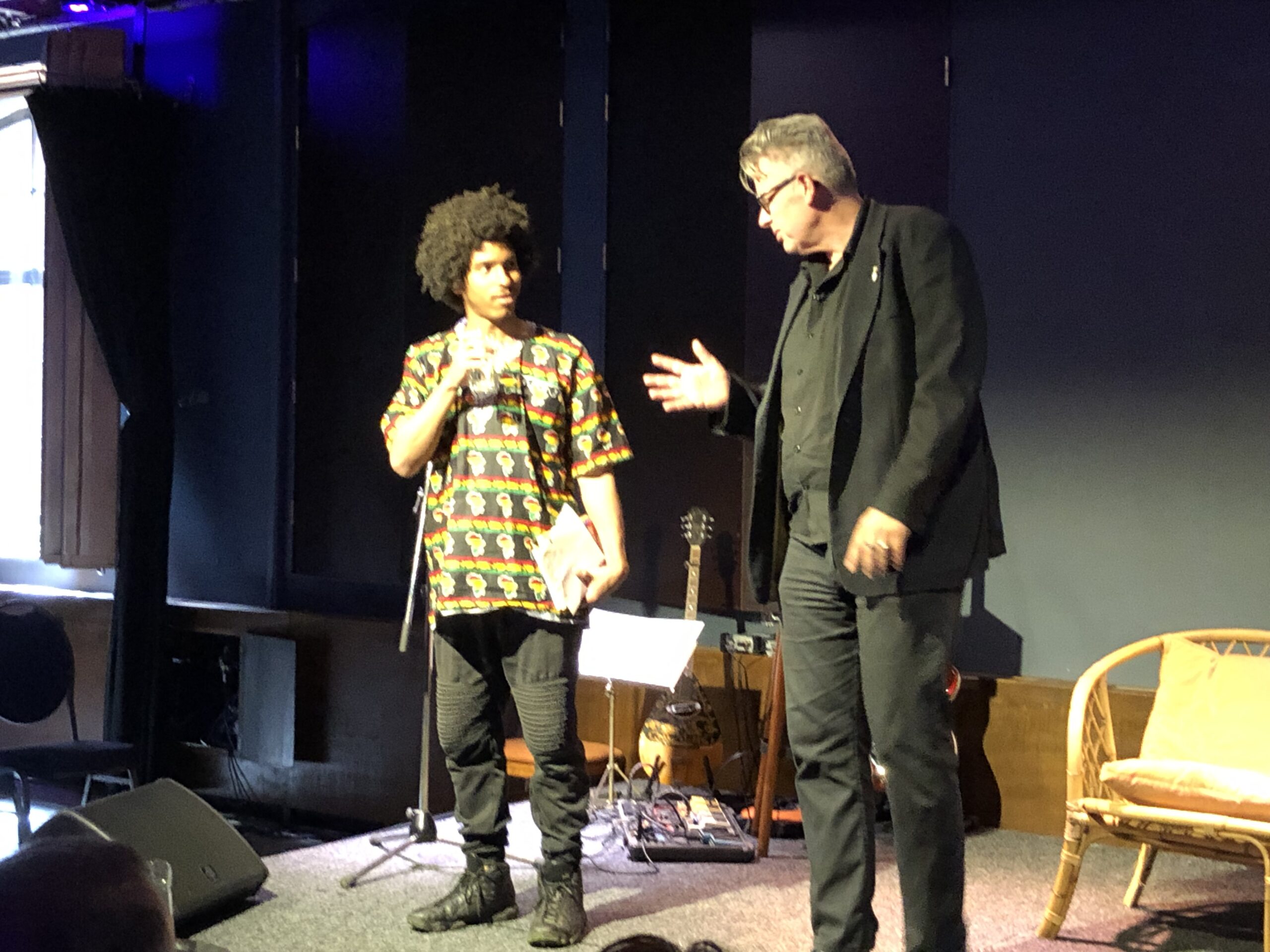 Joshua Snijders en Geert Keuter