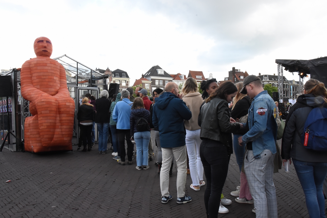 Publiek op de Beestenmarkt