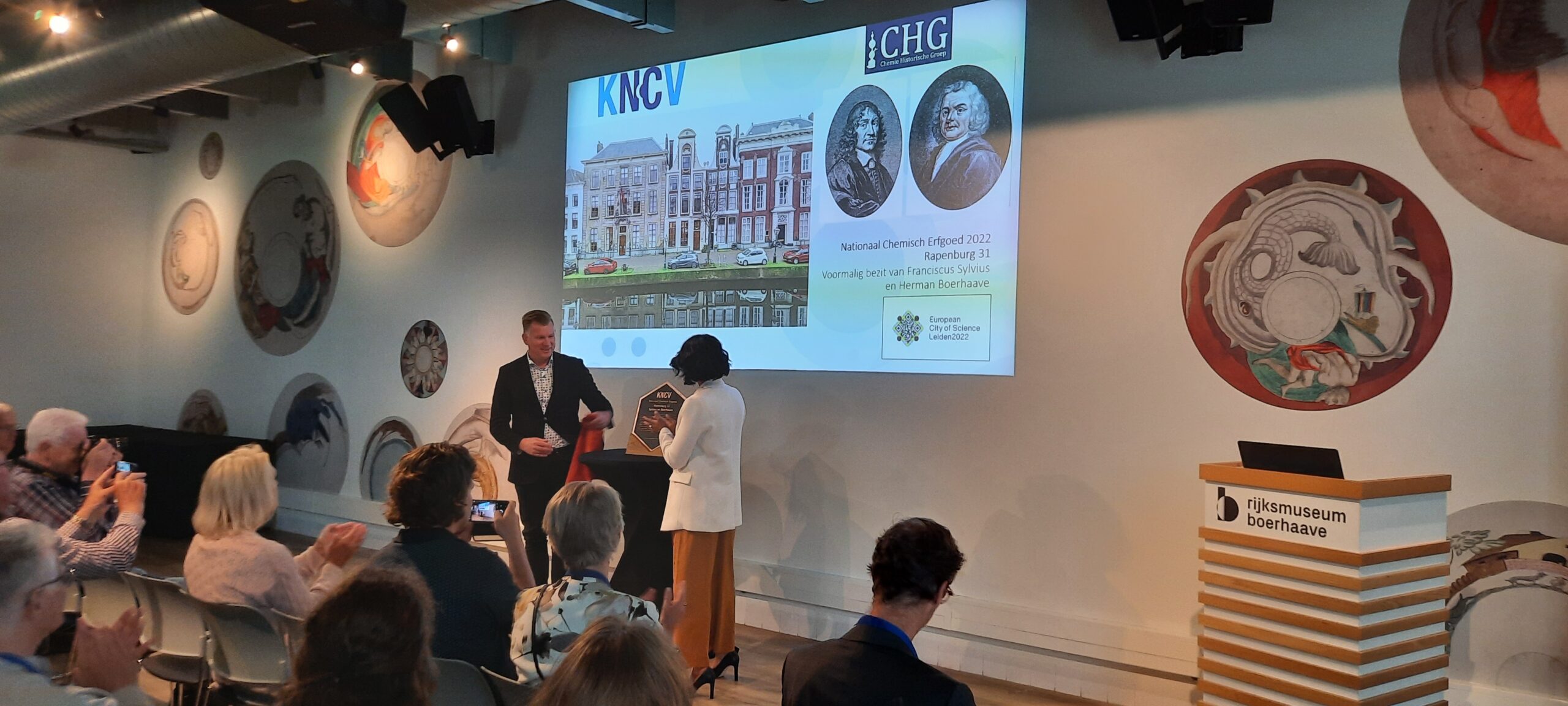 Het moment van de onthulling