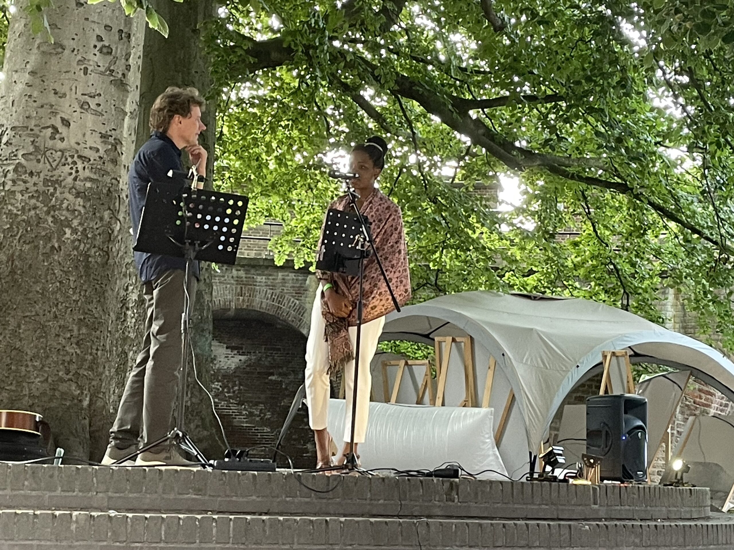 Daniëlle Zawadi en Alek Dabrowski