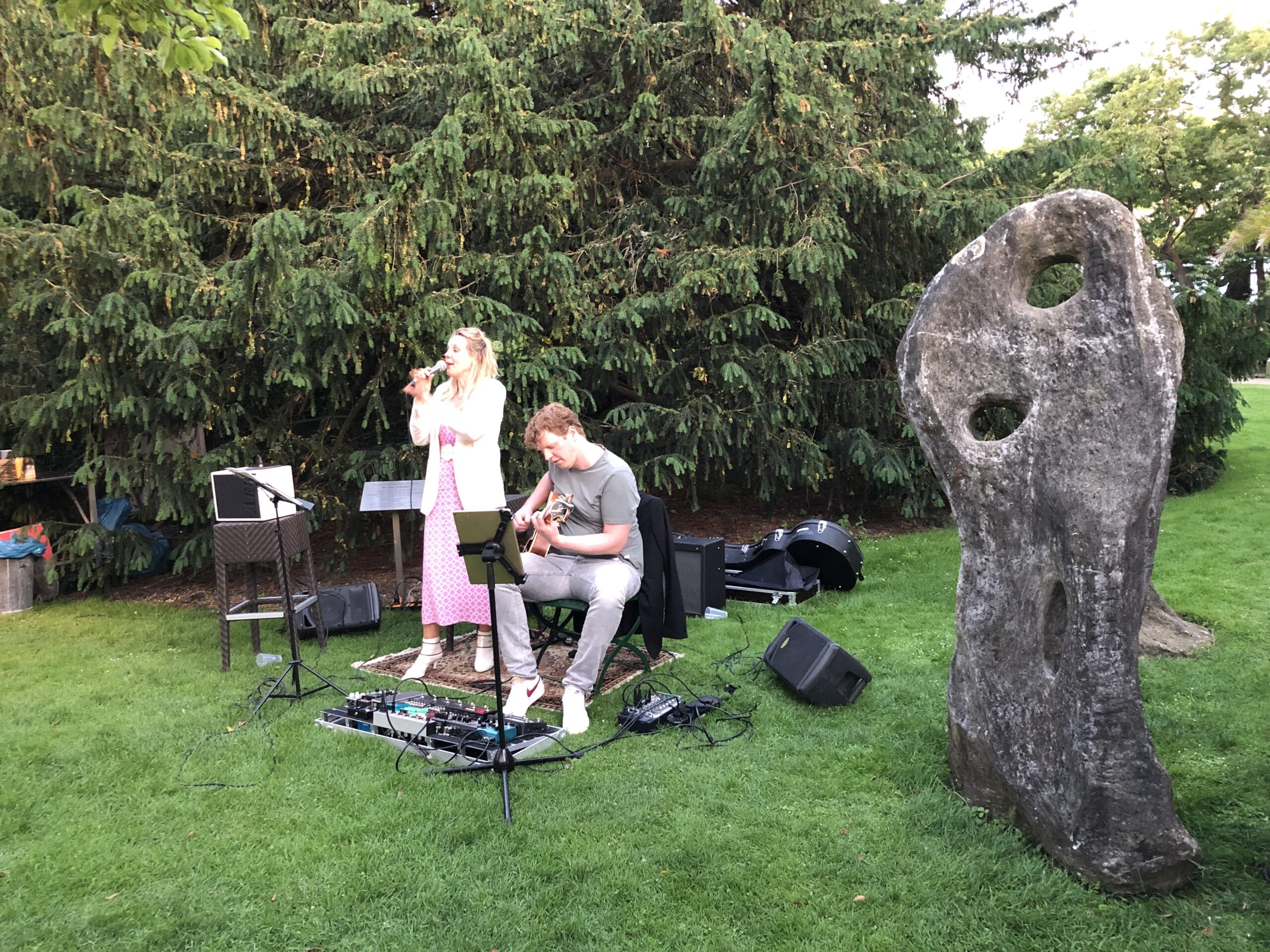 Jazz duo: Len en Lou