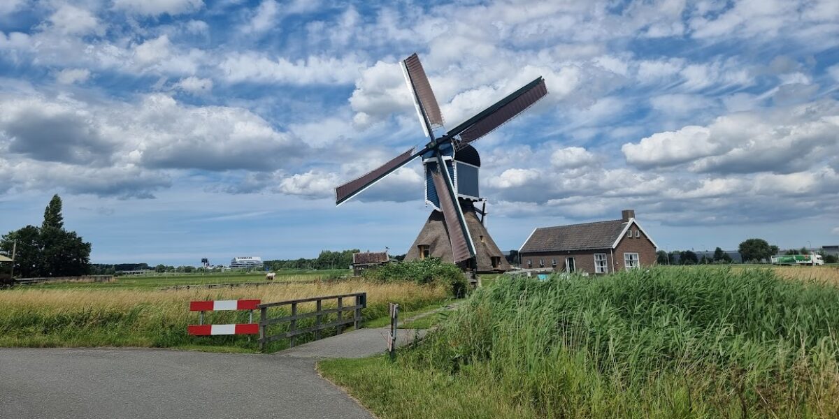 Kaapstander Groote Molen Zoeterwoude gerestaureerd