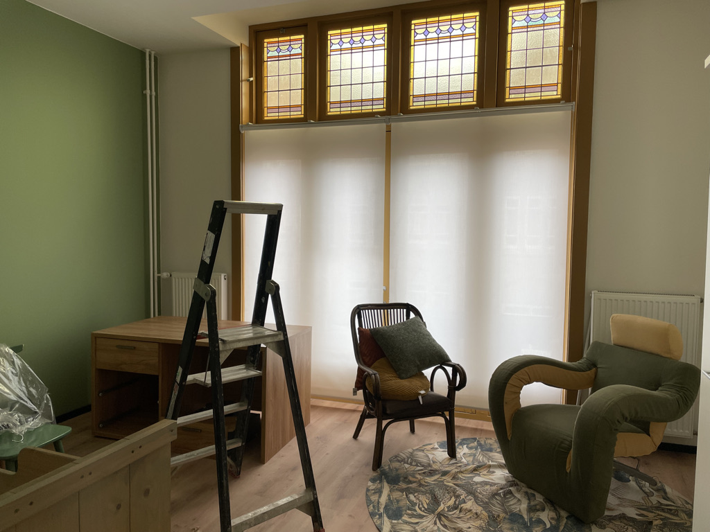 De aardekamer van het Respijthuis is nog niet helemaal voor gebruik.
