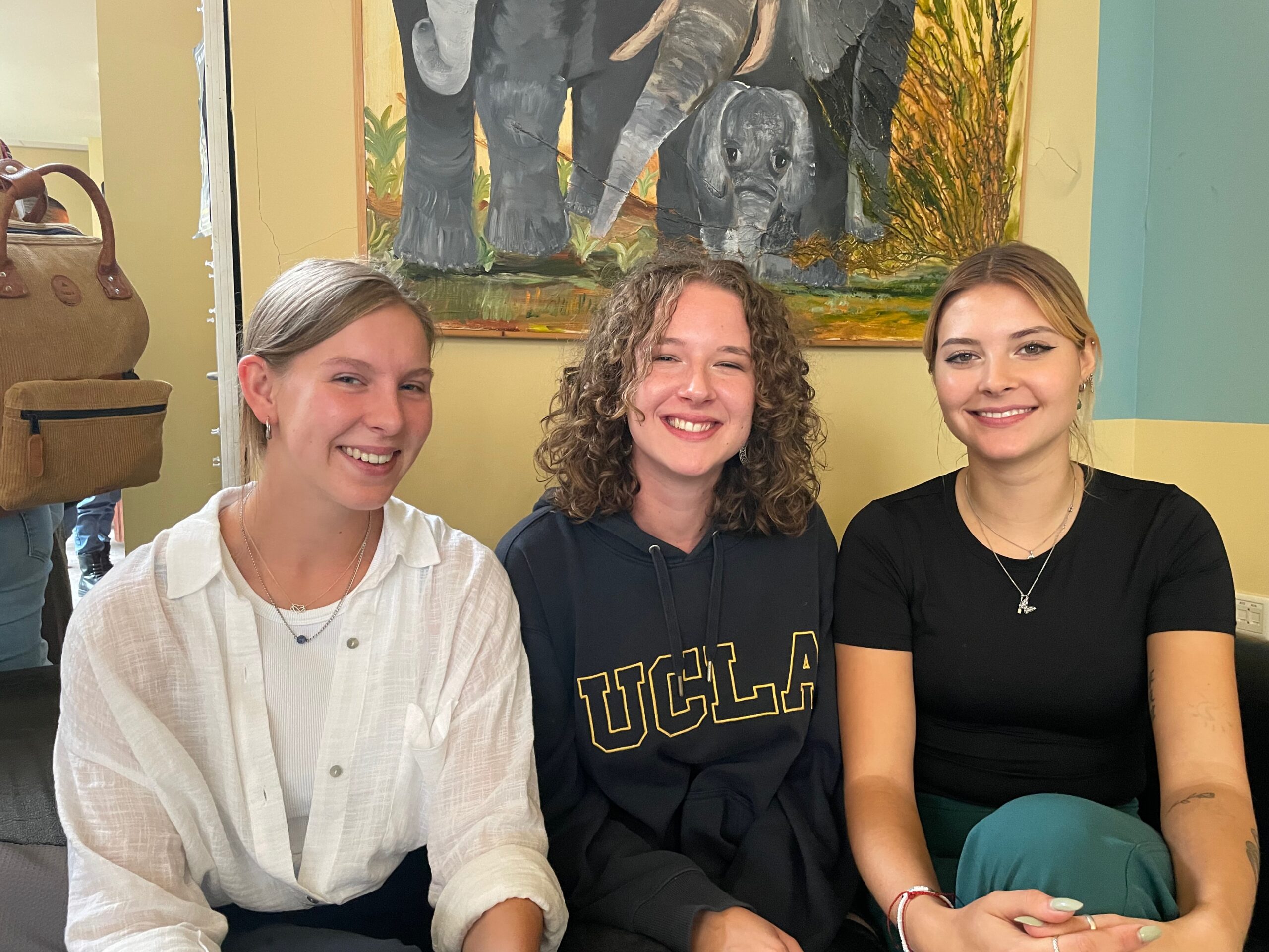 Stagiaires Sanne, Sanne en Tessa