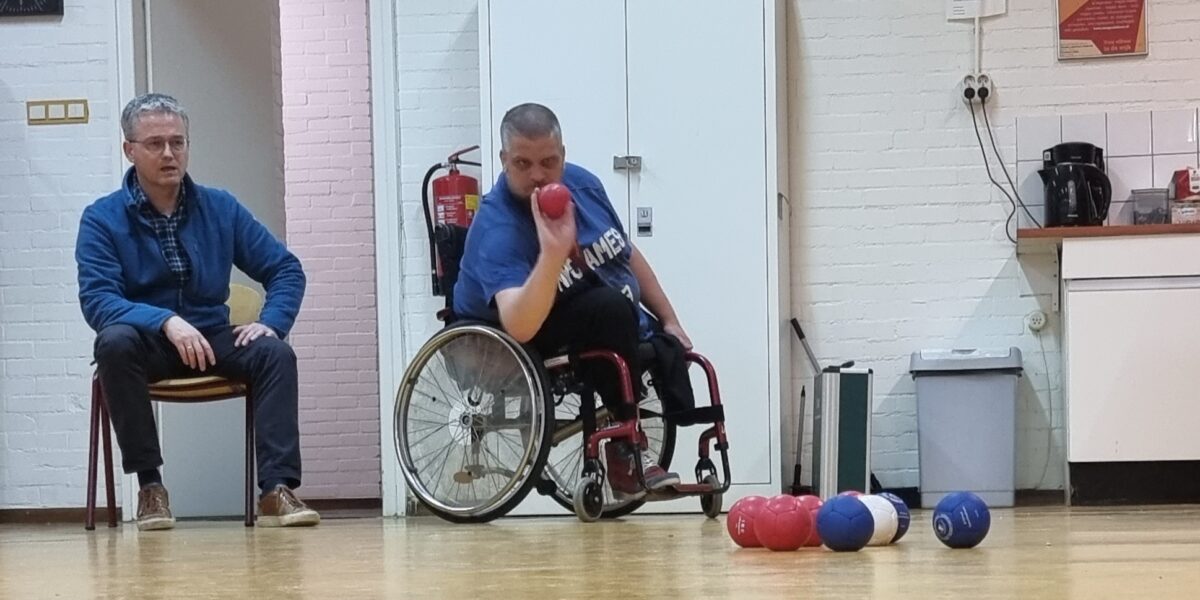 Sporten met een beperking inloopavond boccia en showdown bij GSV