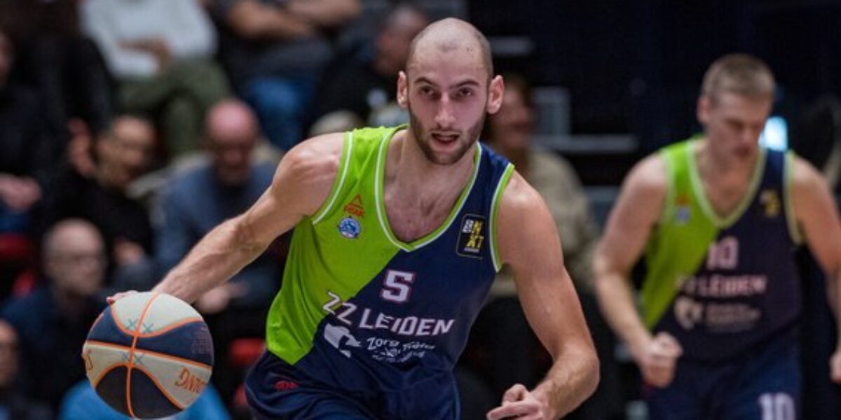 Wedstrijd ZZ Leiden Basketball Tegen Landstede Hammers Op Sleutelstad ...