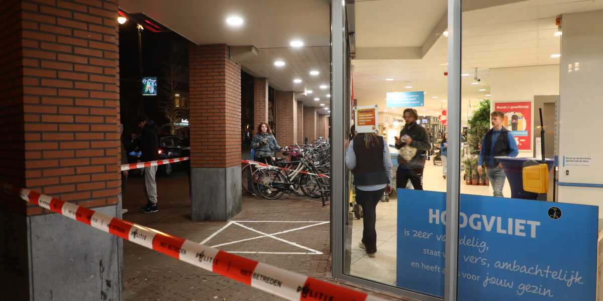 Hoogvliet supermarket on Levendaal robbed