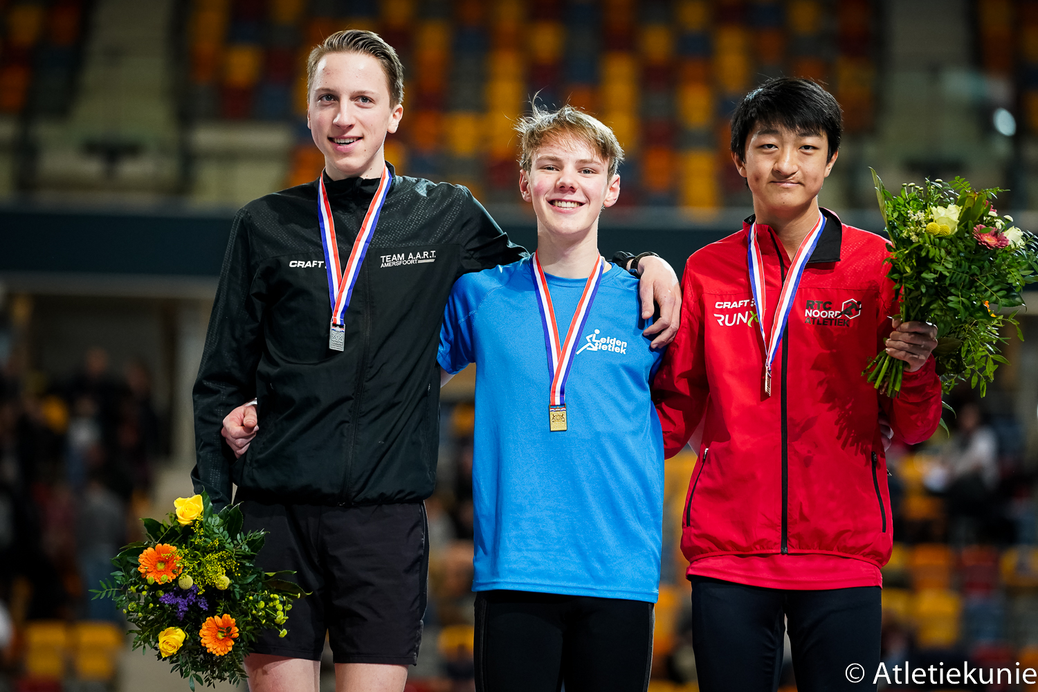 Igor Ouwerkerk werd eerste bij de 3000 meter U20.