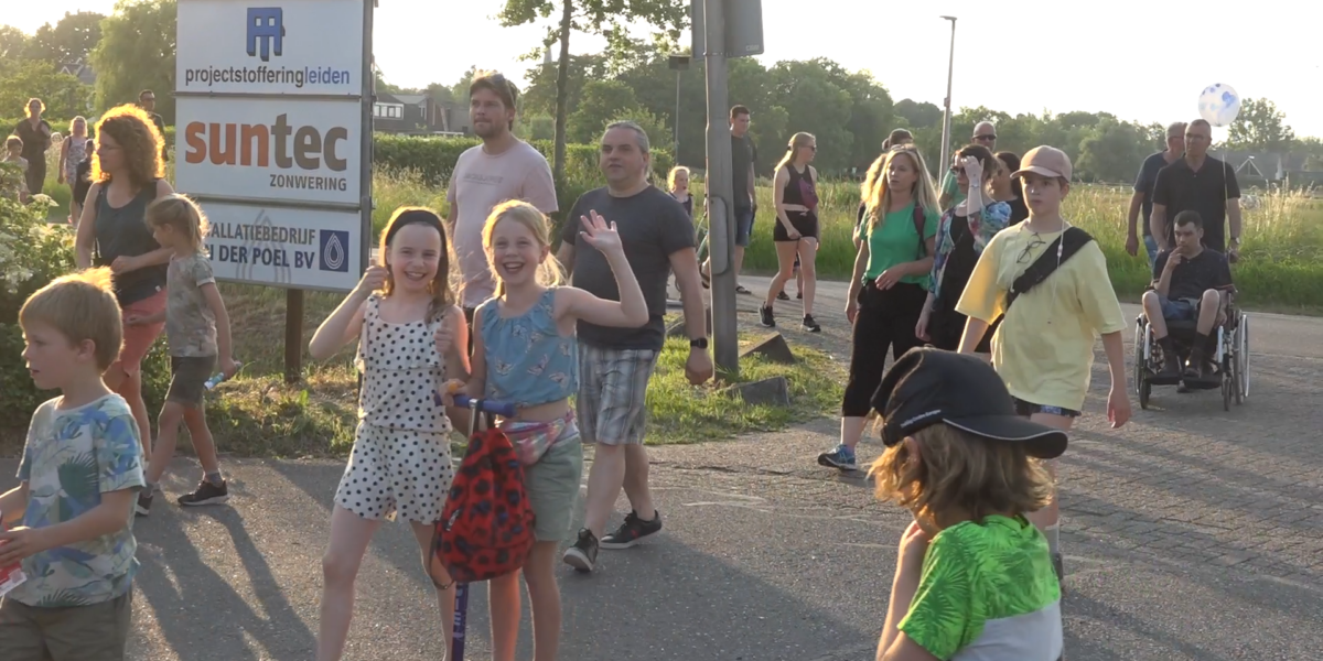 Feestelijke afsluiting Avond Driedaagse Zoeterwoude
