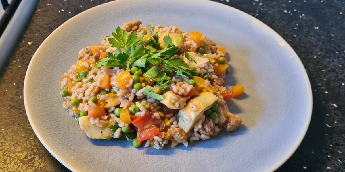 Koken zonder dieren: Plantaardige paella