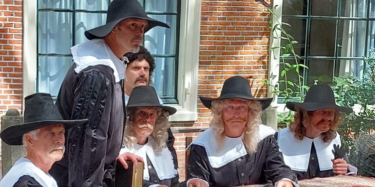 Rembrandt Dagen zetten centrum van Leiden in zeventiende eeuwse sferen