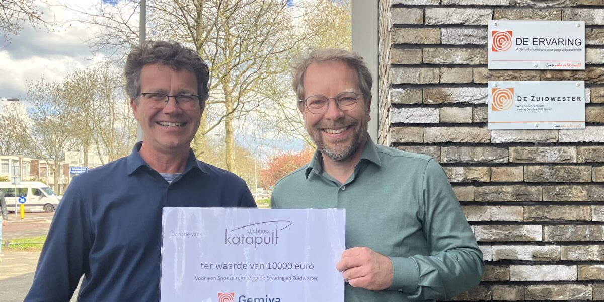 Gemiva realiseert nieuwe snoezelruimte met gift