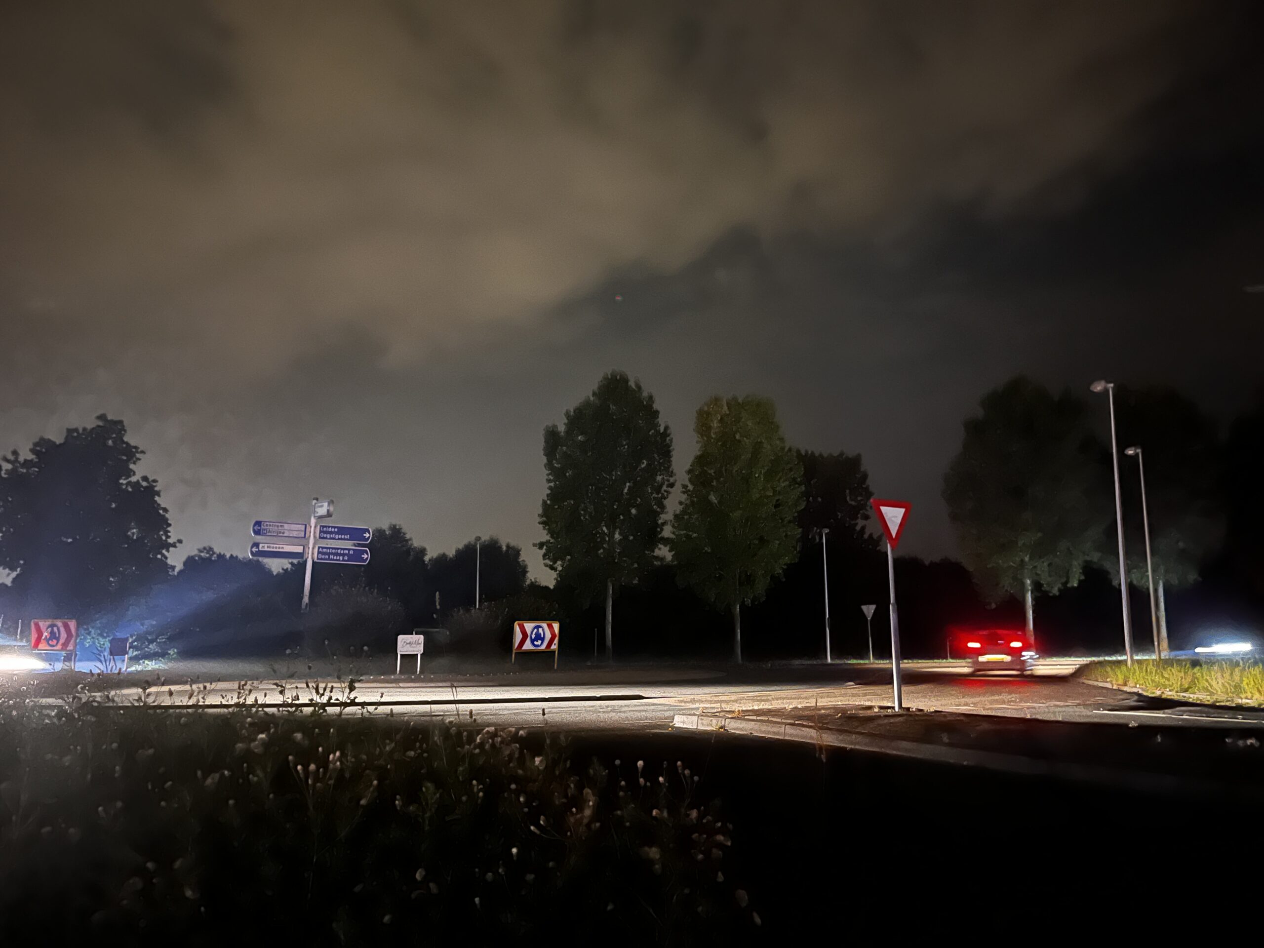 Rotonde op de Persant Snoepweg