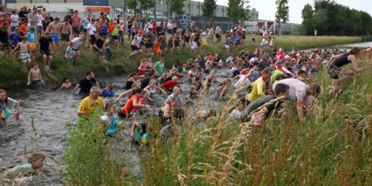 Hitte geen belemmering voor Poldercross, jongste kinderen uitgesloten