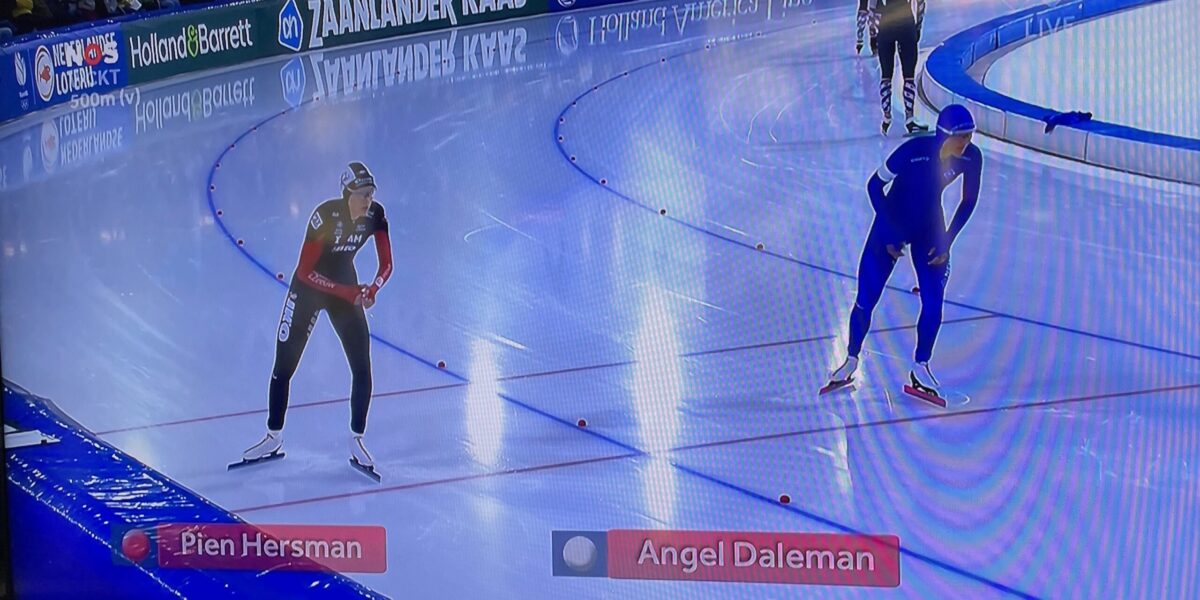 Angel Daleman blijft strijden op alle schaatsbanen | Sleutelstad