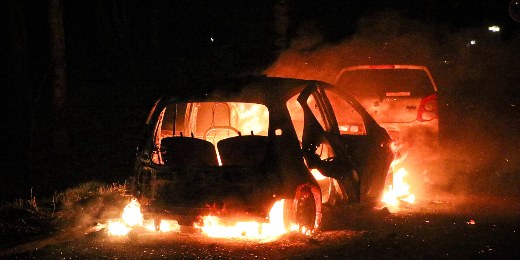 Diverse Voertuigen Door Brand Verwoest Tijdens Jaarwisseling | Sleutelstad