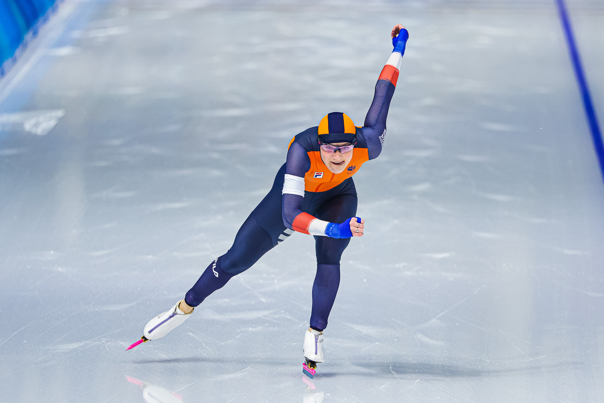 Angel Daleman in actie Youth Olympic Games. Foto:  OIS/IOC.