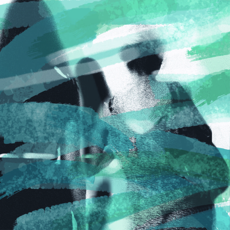 Werk van Cea Maat, in Februari 2024 te zien in Galerie Zône