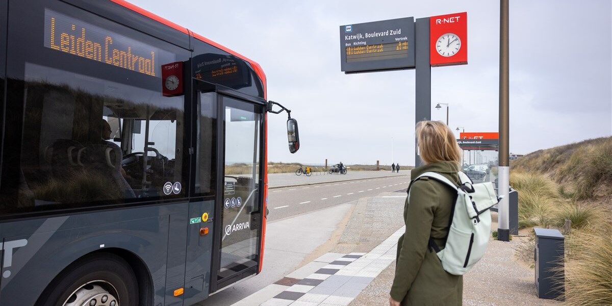 Aanleg R-net busbaan tussen Leiden en Katwijk na de zomer van start ...