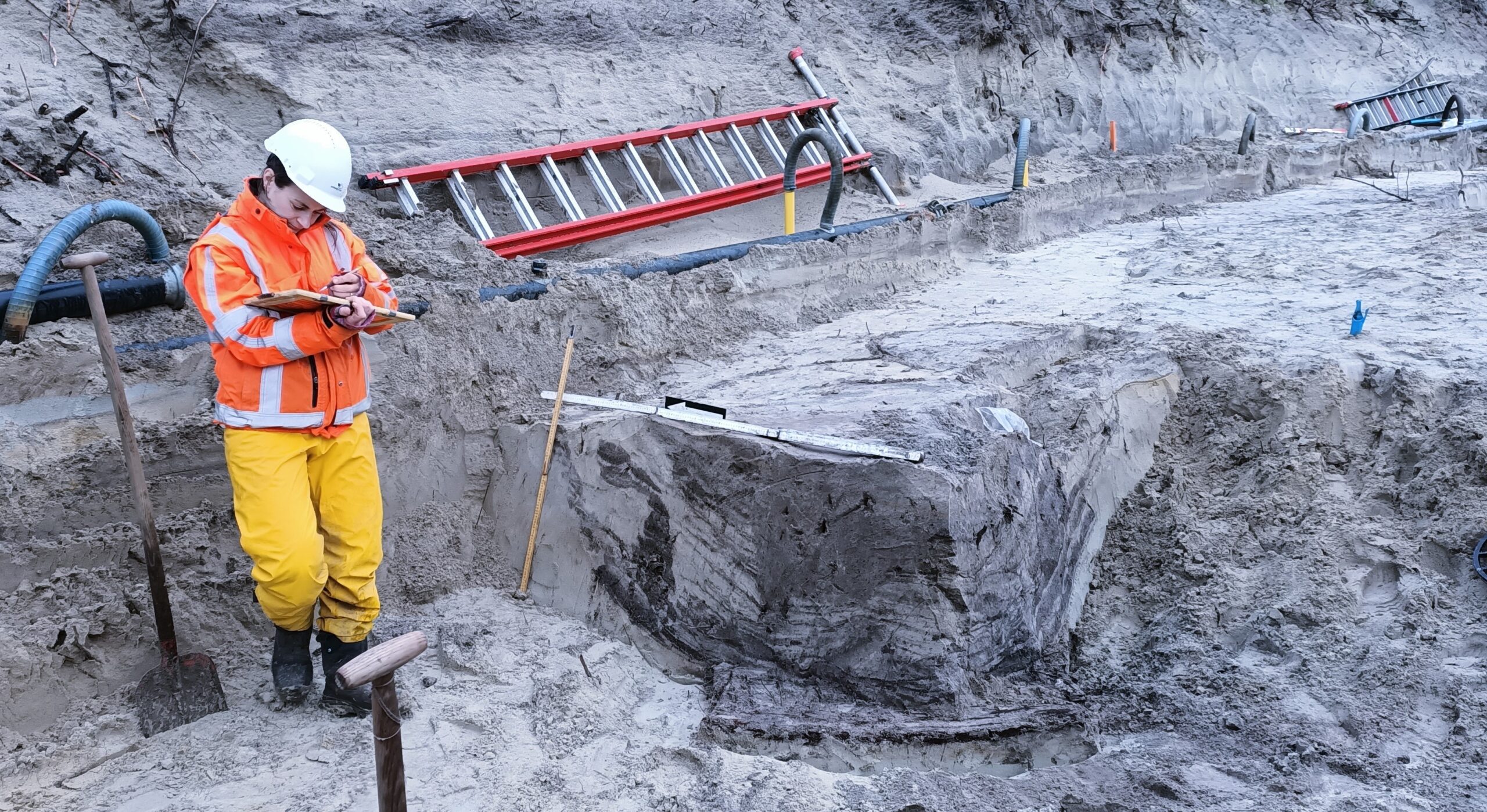 Catelijne Nater van Antea Group bij waterput