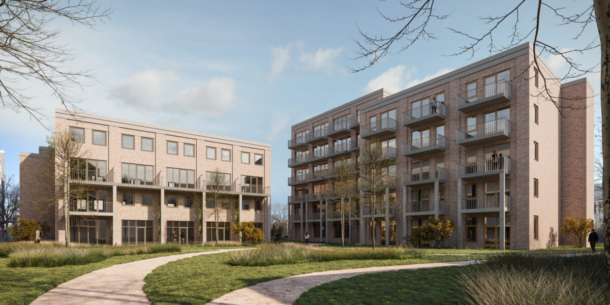 Ons Doel bouwt vijftig appartementen op Rode Touwenplein