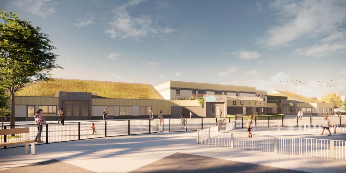 Leiden wil schoolpleinen openen, Leiderdorp sluit ze