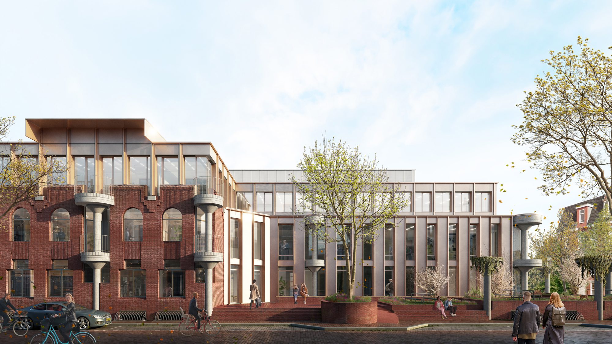 Ontwerp voor Cluster Zuid van De Zwarte Hond  (beeld: De Zwarte Hond)