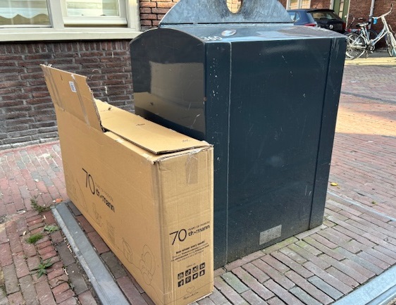 Aan de Van der Werffstraat.