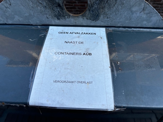 Dit verzoek baat maar zelden, zo lijkt het.