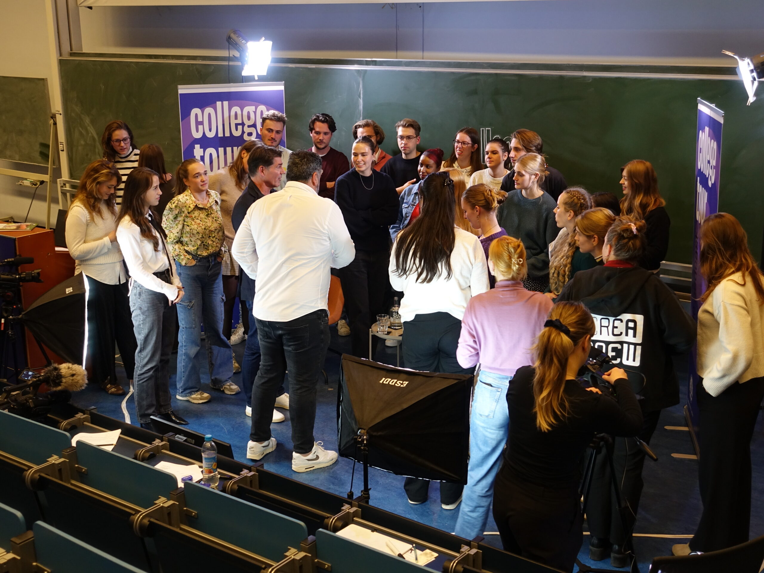De masterstudenten (Foto: Joost Bolten)