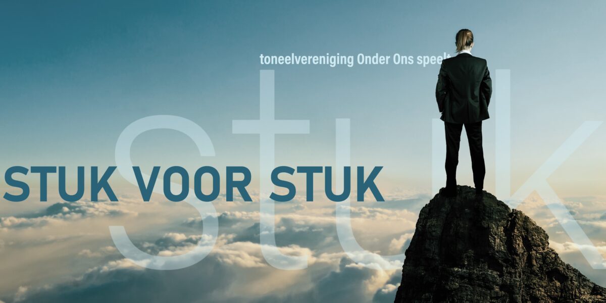 Toneelvereniging Onder Ons speelt 'Stuk voor Stuk'